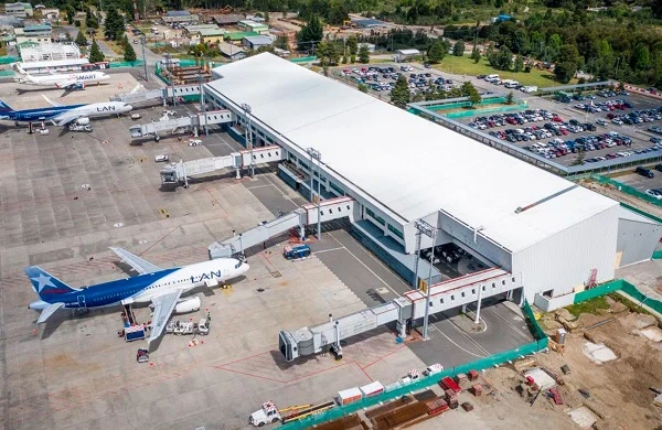 Aeropuerto El Tepual (Chile). Foto Sacyr